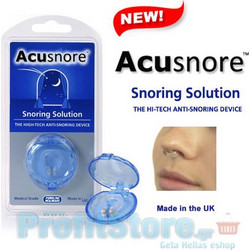 Acusnore Snoring Solution κατά του Ροχαλητού