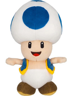 Together Plus Nintendo Super Mario Blue Toad 20cm