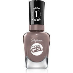 Sally Hansen Miracle Gel 205 To The Taupe Gloss Βερνίκι Νυχιών Μακράς Διαρκείας 14.7ml