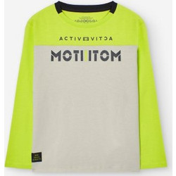 Losan Παιδικό T-Shirt Μακρυμάνικο Lime LKBAP030324074