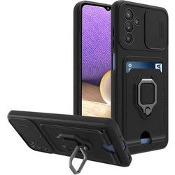 Bodycell Multifunction Ring Holder Back Cover Black (Samsung Galaxy A13 5G)