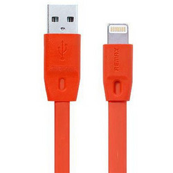 Remax RC-001i Flat USB-A to Lightning Cable 2m Red 6954851259695