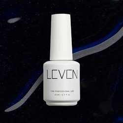 Leven 298 Dark n' Glam Ημιμόνιμο Βερνίκι Νυχιών 15ml