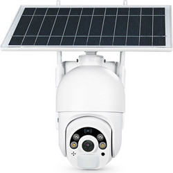 Tuya NY60EU NY60EU IP Κάμερα Ασφαλείας Wi-Fi & SIM 3MP Full HD+ Αδιάβροχη Μπαταρίας με Ηλιακό Πάνελ & Αμφίδρομη Επικοινωνία