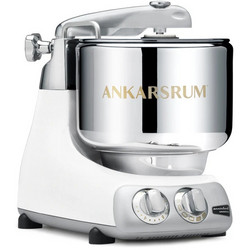 Ankarsrum 2300101 Mineral White Assistent Original Κουζινομηχανή 1500W με Ανοξείδωτο Κάδο 7lt