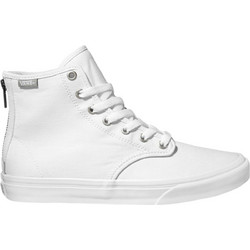 Vans Camden Hi Zip Γυναικεία Sneakers Μποτάκια Λευκά VN0003187HN