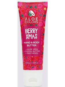 Aloe+ Colors Berry Xmas Ενυδατικό Butter Σώματος 50ml