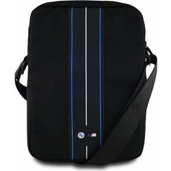BMW Nylon Blue Stripe Black (Universal 8")