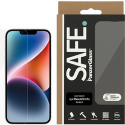 Panzer Safe Ultra-Wide Fit Tempered Glass (iPhone 16e / 13 / 13 Pro / 14)
