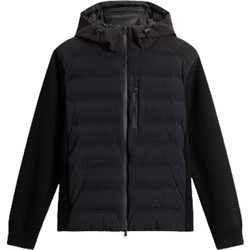Woolrich Bering Hybrid Ανδρικό Μπουφάν Χειμωνιάτικο Puffer Μαύρο CFWOOU0940MRUT3107-100