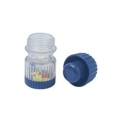 Alfacare AC-630 Θήκη Χαπιών με Τρίφτη Μπλε Διαφανής