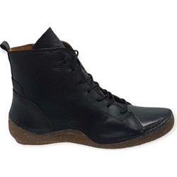 Safe Step Γυναικεία Αρβυλάκια Δερμάτινα Μαύρα KA14844-7