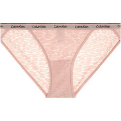 Calvin Klein Γυναικείο Slip με Δαντέλα Σομόν 000QD5213E-TQO
