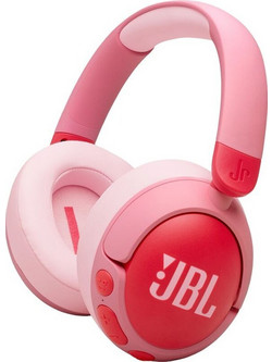 JBL Junior 470NC Ασύρματα Bluetooth Παιδικά Ακουστικά Over Ear με Noise Cancelling Ροζ