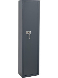 Thirard 00013284 Οπλοκιβώτιο Ατσάλινο 5 Θέσεων 35x34x145cm Γκρι