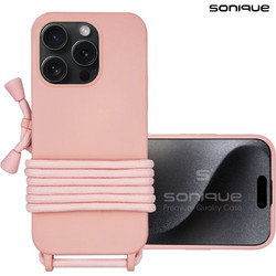Sonique Carryhang Back Cover Pink (iPhone 15 Pro)
