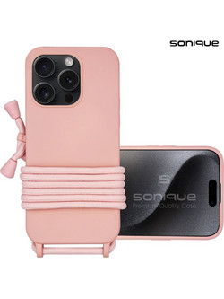 Sonique Carryhang Back Cover Pink (iPhone 15 Pro)