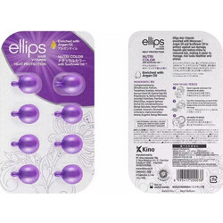 Ellips Purple Nutri Colour Αμπούλες Μαλλιών για Προστασία Χρώματος 8x1ml