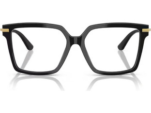 Dolce & Gabbana DG3397 501 Γυναικείος Σκελετός Γυαλιών Οράσεως Κοκάλινος Μεταλλικός Χρυσός Μαύρος