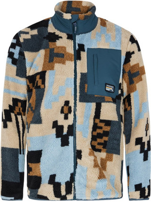 Protest Keyston Ανδρική Ζακέτα Fleece με Φερμουάρ Μπλε 3710744-944