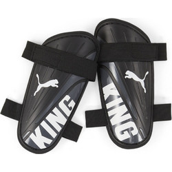 Puma King Strap Επικαλαμίδες Ποδοσφαίρου Ενηλίκων Μαύρες 030935-01