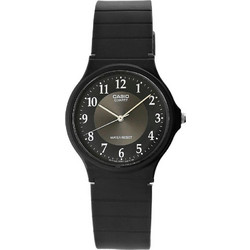 Casio Ανδρικό Ρολόι με Μαύρο Καουτσούκ Λουράκι MQ-24-1B3LDF