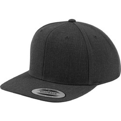 Flexfit Ανδρικό Καπέλο Jockey Snapback Υφασμάτινο Ανθρακί 6089M-00768
