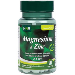 Holland & Barrett Magnesium & Zinc 90 Ταμπλέτες