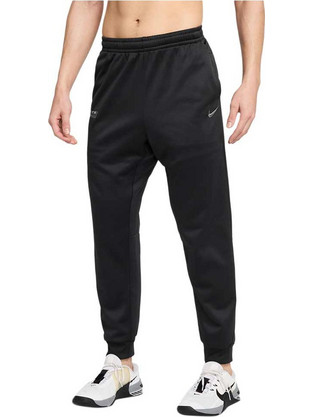 Nike Therma-FIT Ανδρικό Παντελόνι Φόρμας με Λάστιχο Μαύρο FZ1062-010