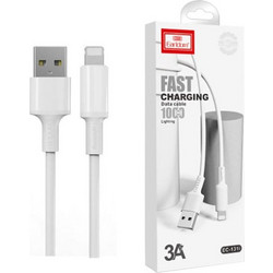 EARLDOM EC-131i USB-A to Lightning Cable White 6973965931921