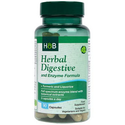 Holland & Barrett Herbal Digestive & Enzyme Formula 90 Κάψουλες