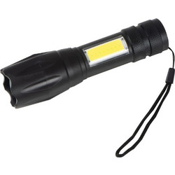 24097 Επαναφορτιζόμενος Ηλιακός Φακός Led 150lm