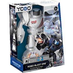 Silverlit Ycoo Robo Blast One Τηλεκατευθυνόμενο Ρομπότ Άσπρο