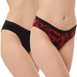 Minerva Γυναικεία Slip με Δαντέλα 2Pack 90-81326-851