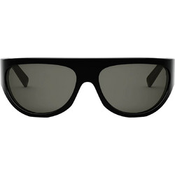 Celine CL40272I 01A Γυναικεία Γυαλιά Ηλίου Μάσκα Κοκάλινα Μαύρα με Μαύρο Φακό