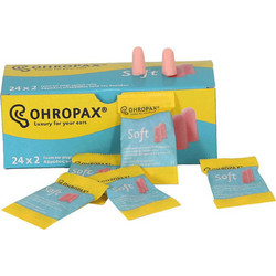 Ohropax Soft Ωτοασπίδες Αφρού 48τμχ Ροζ