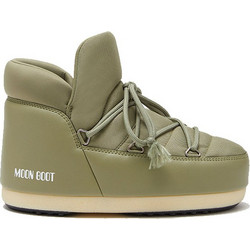Moon Boot Γυναικεία Μποτάκια Χιονιού Χακί Αδιάβροχα με Γούνα 80D1470020