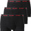 Hugo Boss Ανδρικά Μποξεράκια Σετ 3Pack Μαύρα 50532611-994