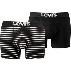 Levi's Ανδρικά Μποξεράκια Σετ 2Pack Μαύρα 37149-0212