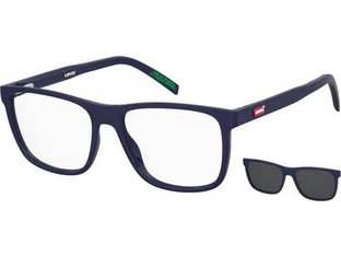 Levi's LV5084/C PJP Ανδρικός Σκελετός Γυαλιών Οράσεως με Clip-On Κοκάλινος Μπλε