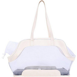 Tradesor Τσάντα Μεταφοράς Σκύλου έως 4kg Μπεζ 43x23x28cm 550949