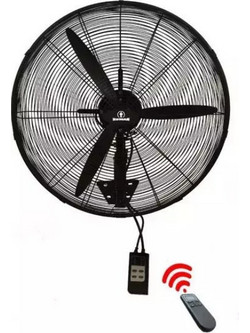 Human FLW-500HRI Ανεμιστήρας Τοίχου 50cm 160W με Τηλεχειριστήριο