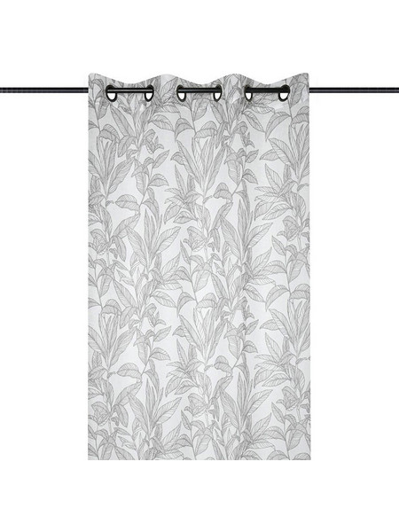 Spitishop Κουρτίνα Παραθύρου Floral με Τρουκς 140x260 Kinogi R6D119001VL Naturel