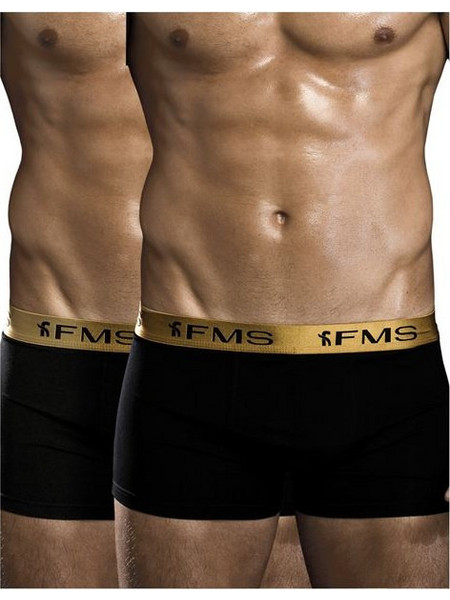 FMS Ανδρικά Μποξεράκια Σετ 2Pack Μαύρα DD1612-022-