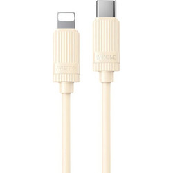 WK WDC-55 USB-C to Lightning Cable 30W 1m Beige AG02056
