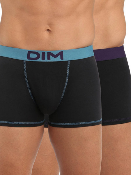 Dim Ανδρικά Μποξεράκια Σετ 2Pack Μαύρα D005D-9LP