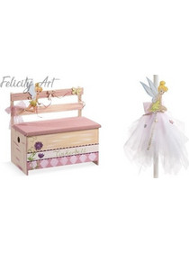 Parisis Σετ Βάπτισης με Παγκάκι για Κορίτσι Tinkerbell N414