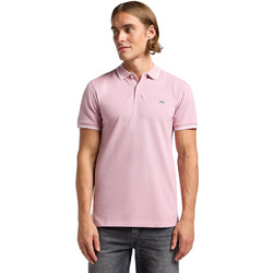 Lee Ανδρική Μπλούζα Polo Κοντομάνικη Ροζ 112363856