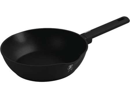 Berlinger Haus Matte Black Collection Τηγάνι Αλουμινίου Αντικολλητικό Titanium Επίστρωση 28cm BH-8178