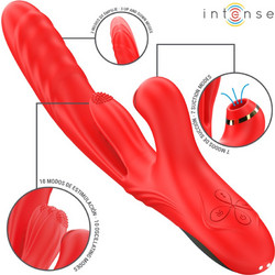 Intense Karol Vibrator Δονητής Rabbit Κόκκινος